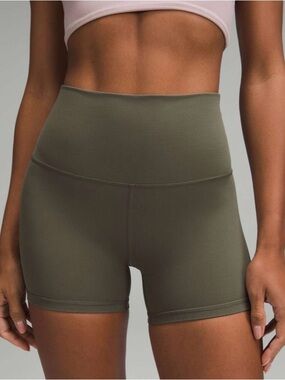 Lululemon Align High-Rise Short 4" in Army Green Size 4